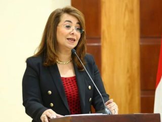 غادة والى وزيرة التضامن الاجتماعى