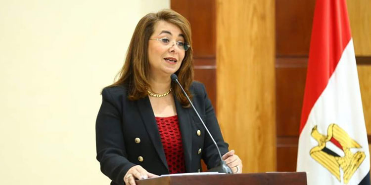 غادة والى وزيرة التضامن الاجتماعى