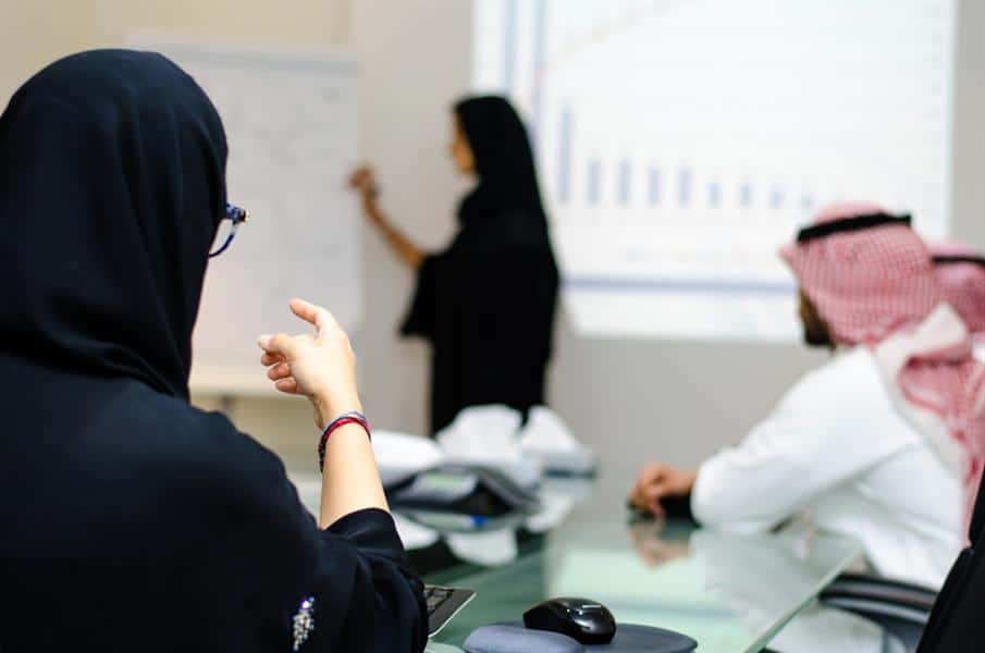 المرأة السعودية في سوق العمل