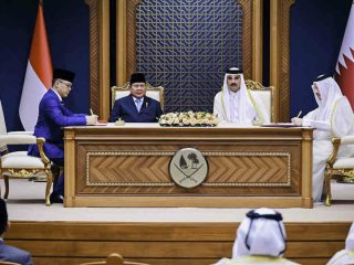 خلال مراسم التوقيع على عدد من الاتفاقات الاقتصادية بين البلدين