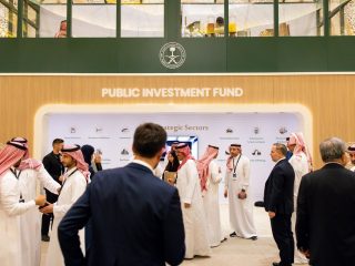 خلال إحدى فعاليات صندوق الاستثمارات العامة