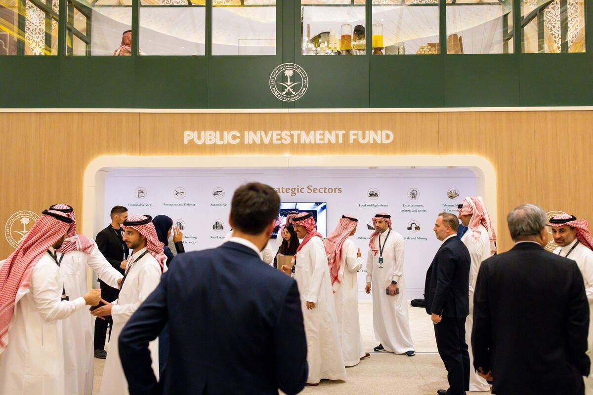 خلال إحدى فعاليات صندوق الاستثمارات العامة